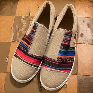 Western Vibes slip on sneakers